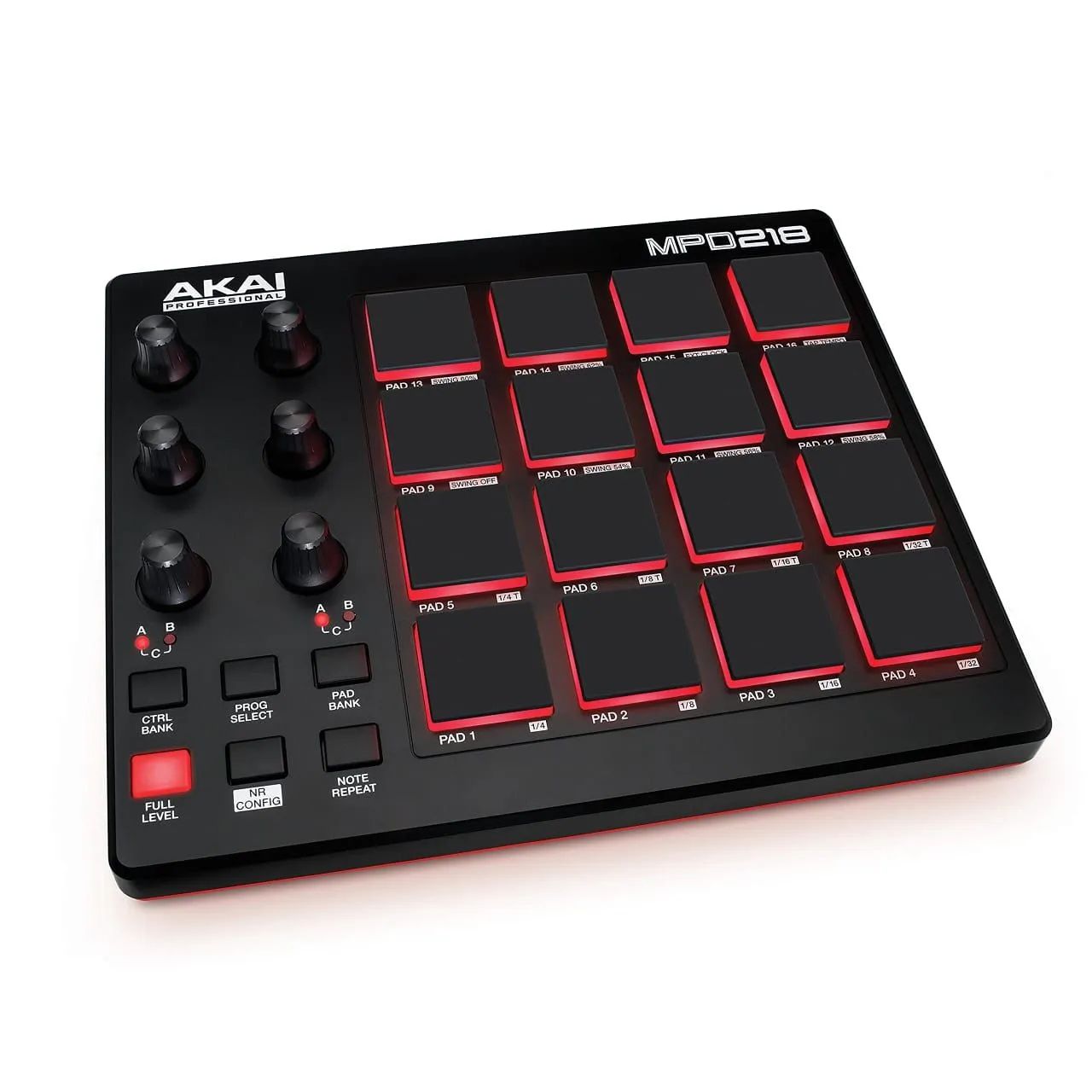 Controlador Do Akai Mpd 218 preto A  - Foto 2