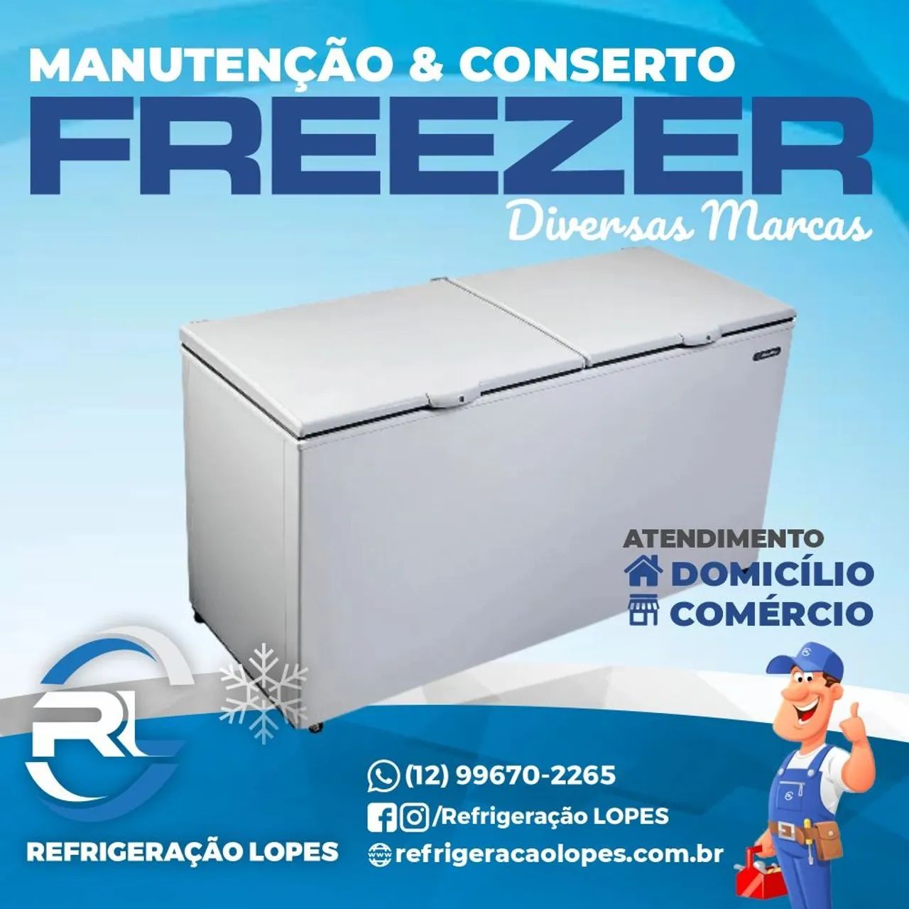 Troca de motor geladeira freezer balcão cervejeira  - Foto 2