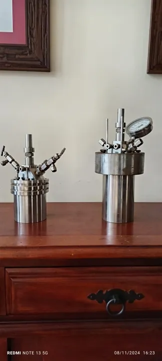 Reator Parr alta presão ( auto clave para laboratório )