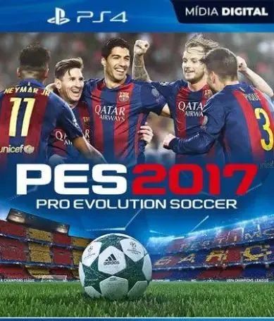 Pes 17 para ps4 mídia 