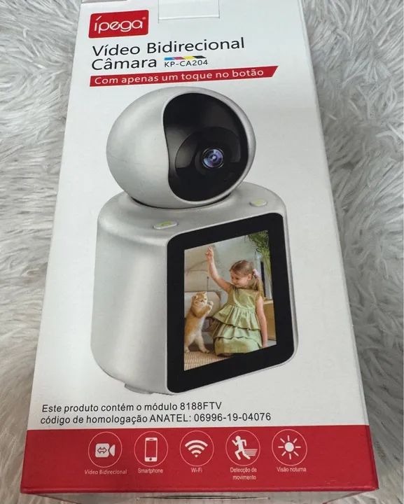 Câmera Ípega kP-CA204 baba eletrônica com monitor  - Foto 3