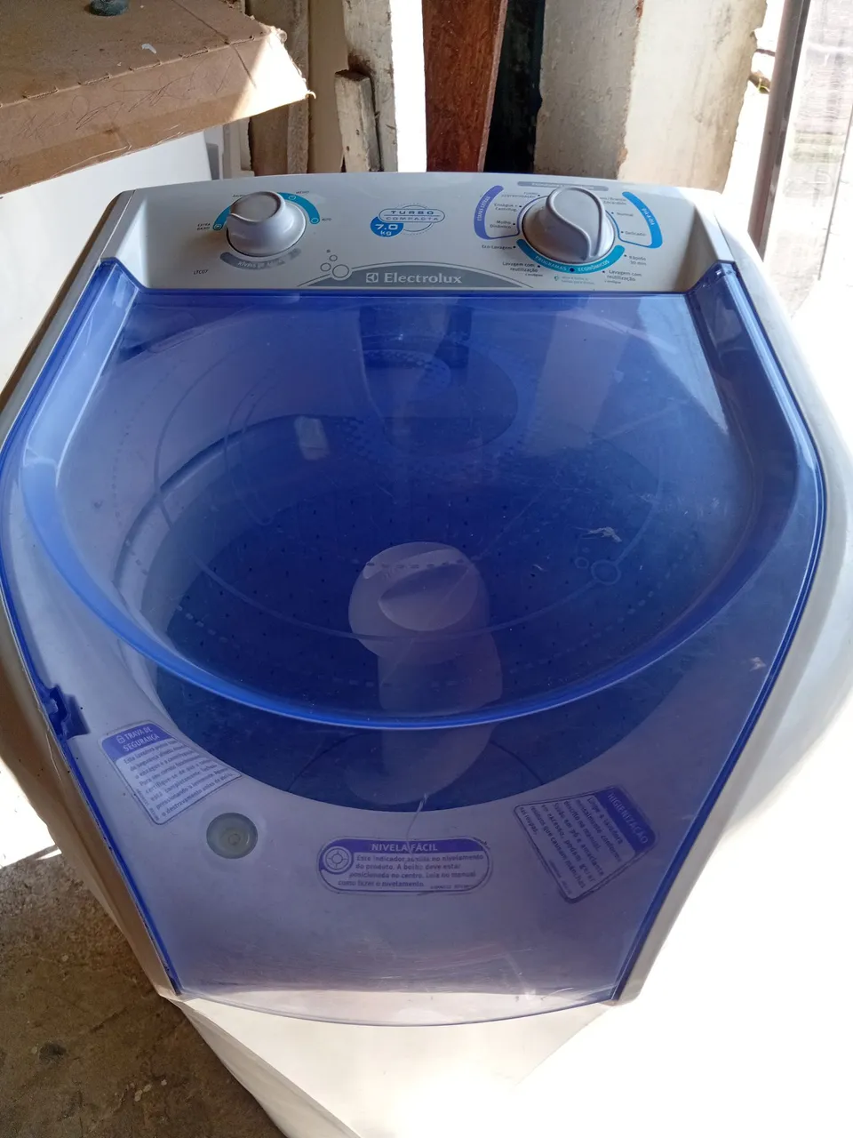 Máquina de Lavar Electrolux Turbo Compacta 7kg