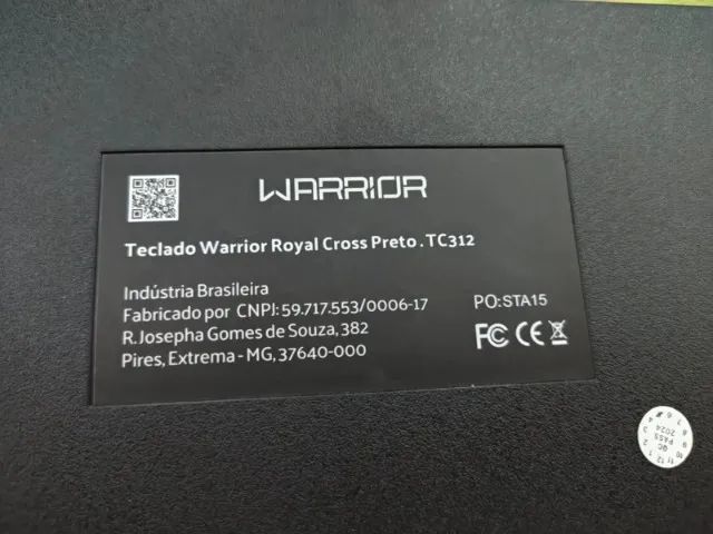 Teclado Mecânico Warrior Blue Switch - TC312 - Foto 2