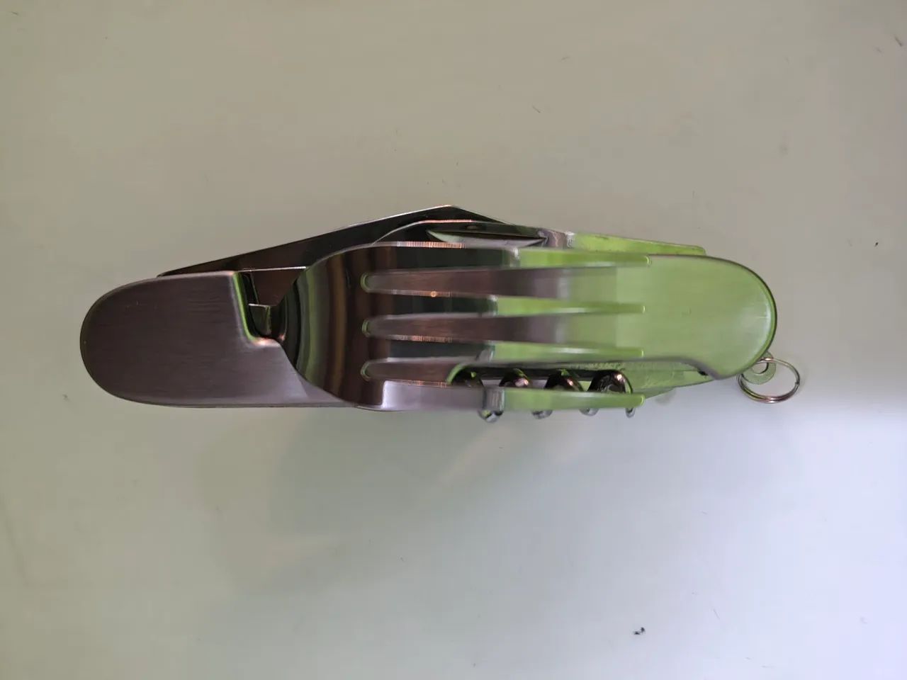 Conjunto de talheres multifuncional para camping - Foto 4