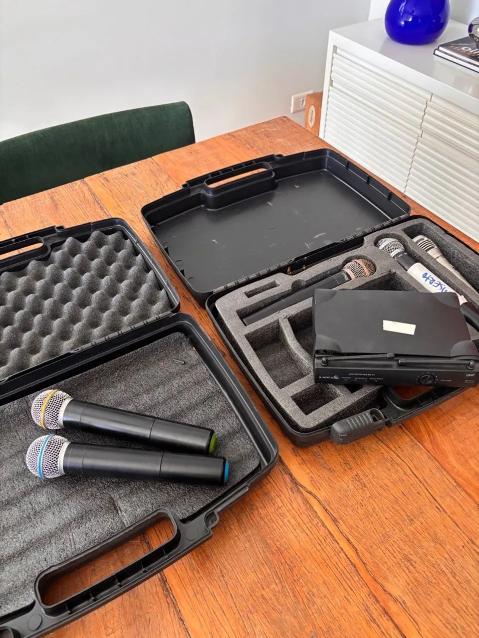 Lotes microfones incompletos e peças - Foto 6