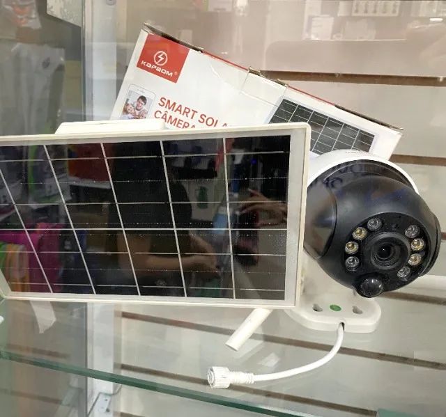 Câmera Ip Speed Dome Solar Infravermelho Wifi 360° IP66 (KA-S078) - Foto 6