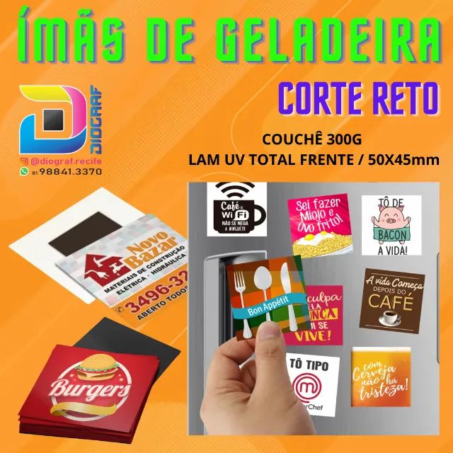 Imãs de Geladeira - Foto 4