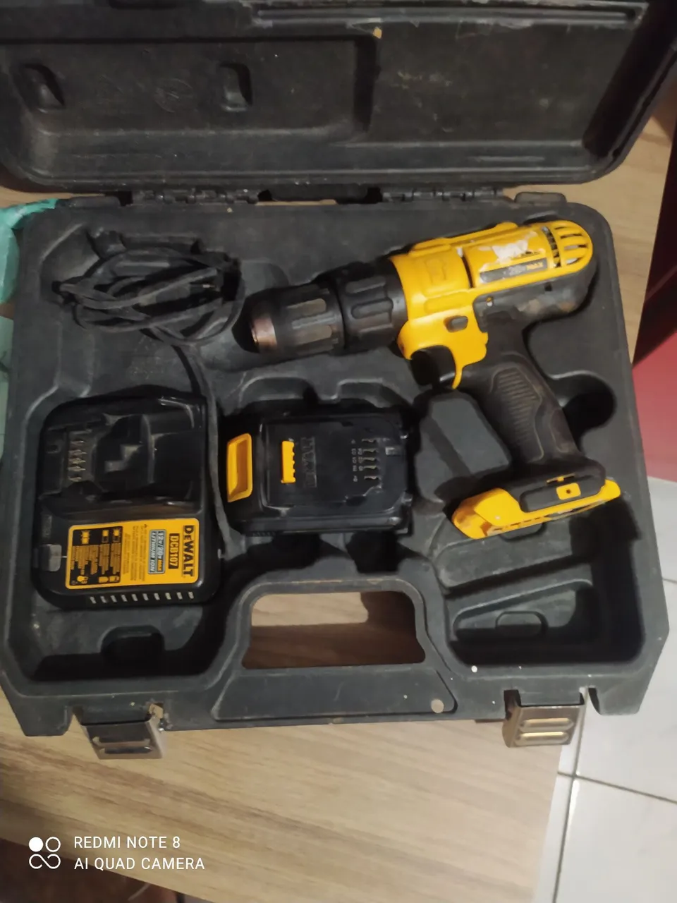 Furadeira/Parafusadeira Dewalt a Bateria