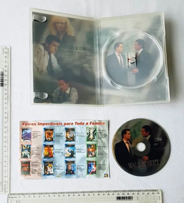 Dvd Original - Filme - Wall Street - Poder e Cobiça - Usado  - Foto 4
