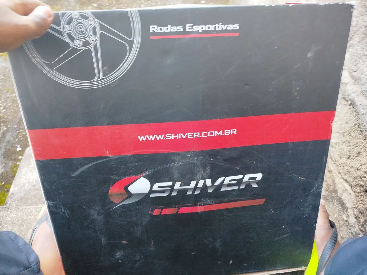 Roda de liga leve para moto - Foto 2