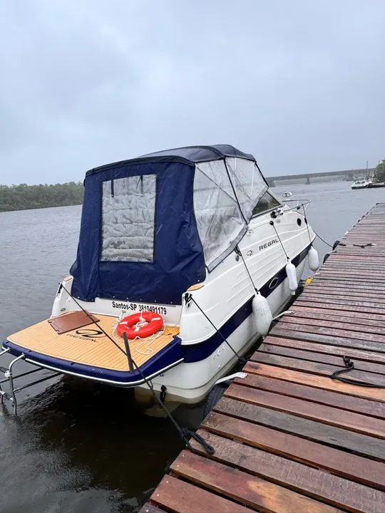 Lancha Regal 24 28 Motor novo - Foto 3