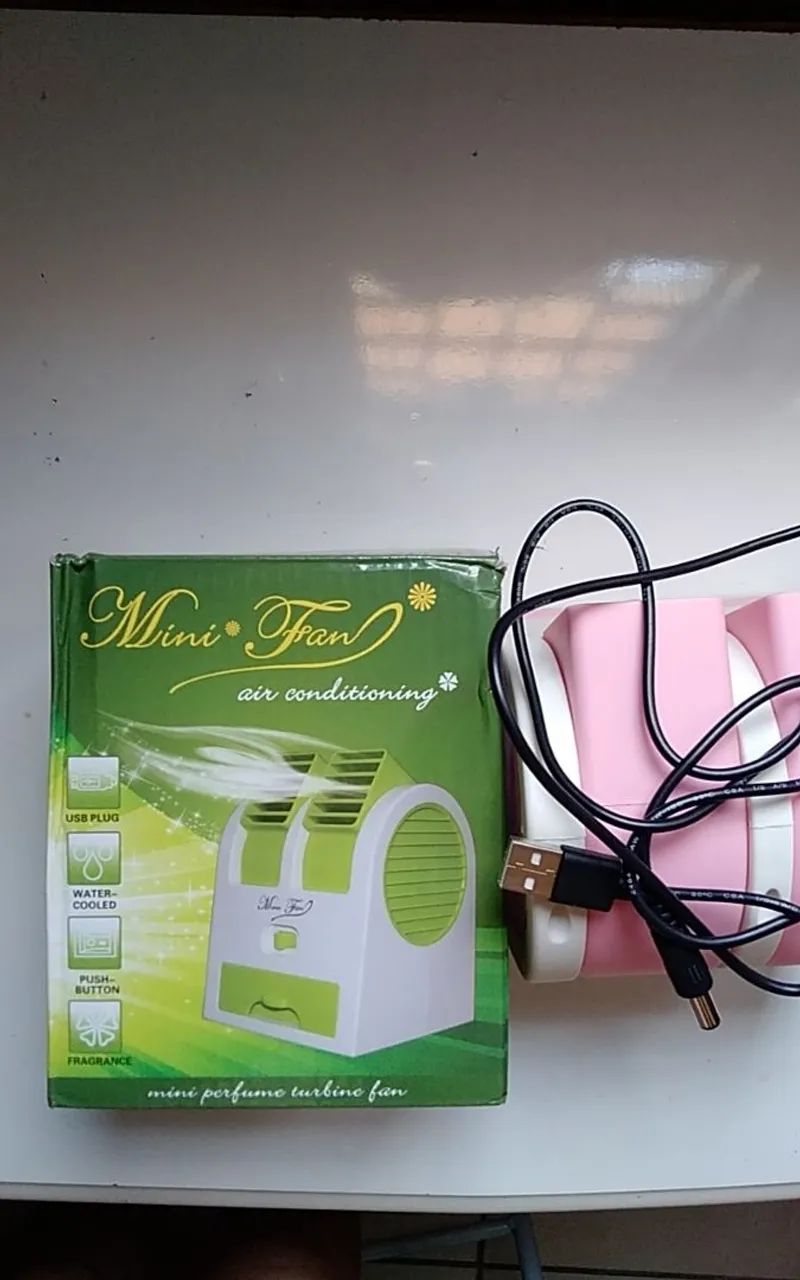 Mini Climatizador Portátil - Ar Condicionado - Foto 5