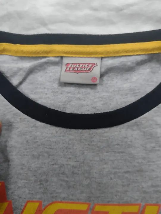 camiseta liga da justiça masculina - para quem vive no estilo dos heróis! - Foto 4