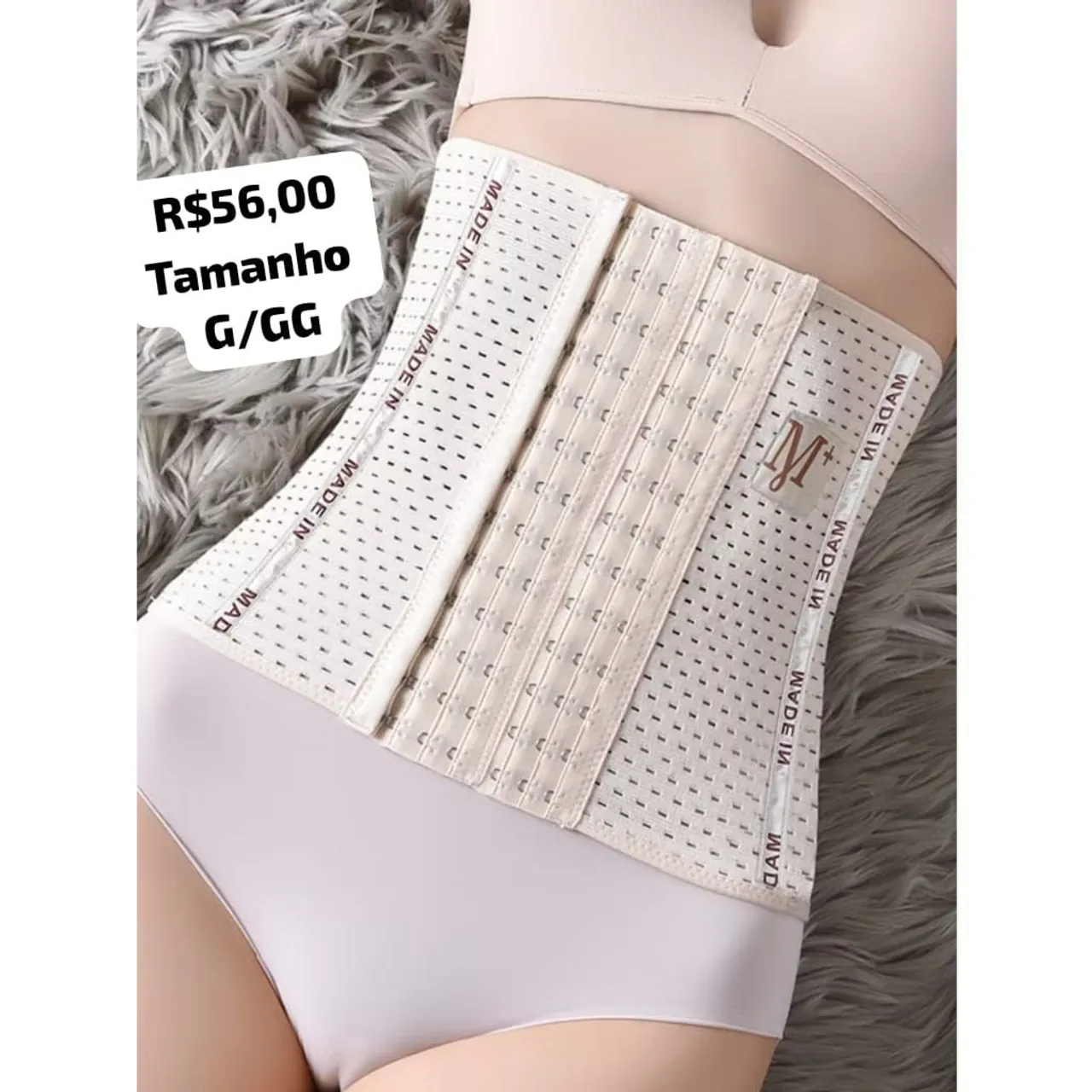 Cintura modeladora G/GG - R$56,00