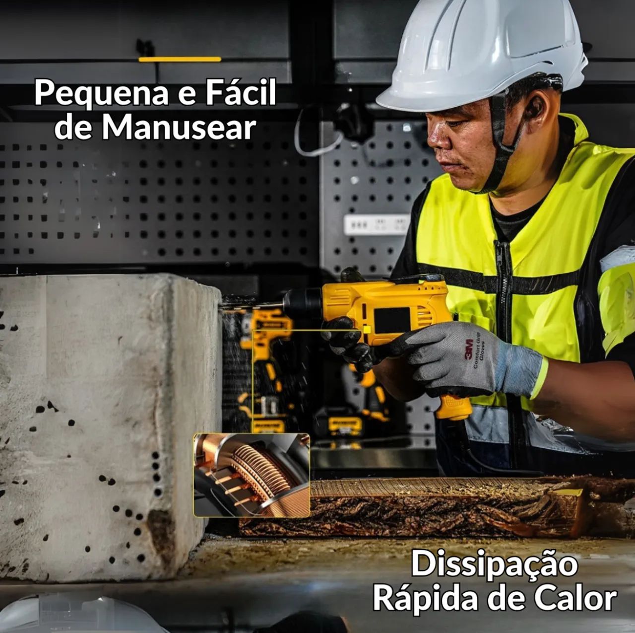 Furadeira Elétrica 700W  - Foto 6