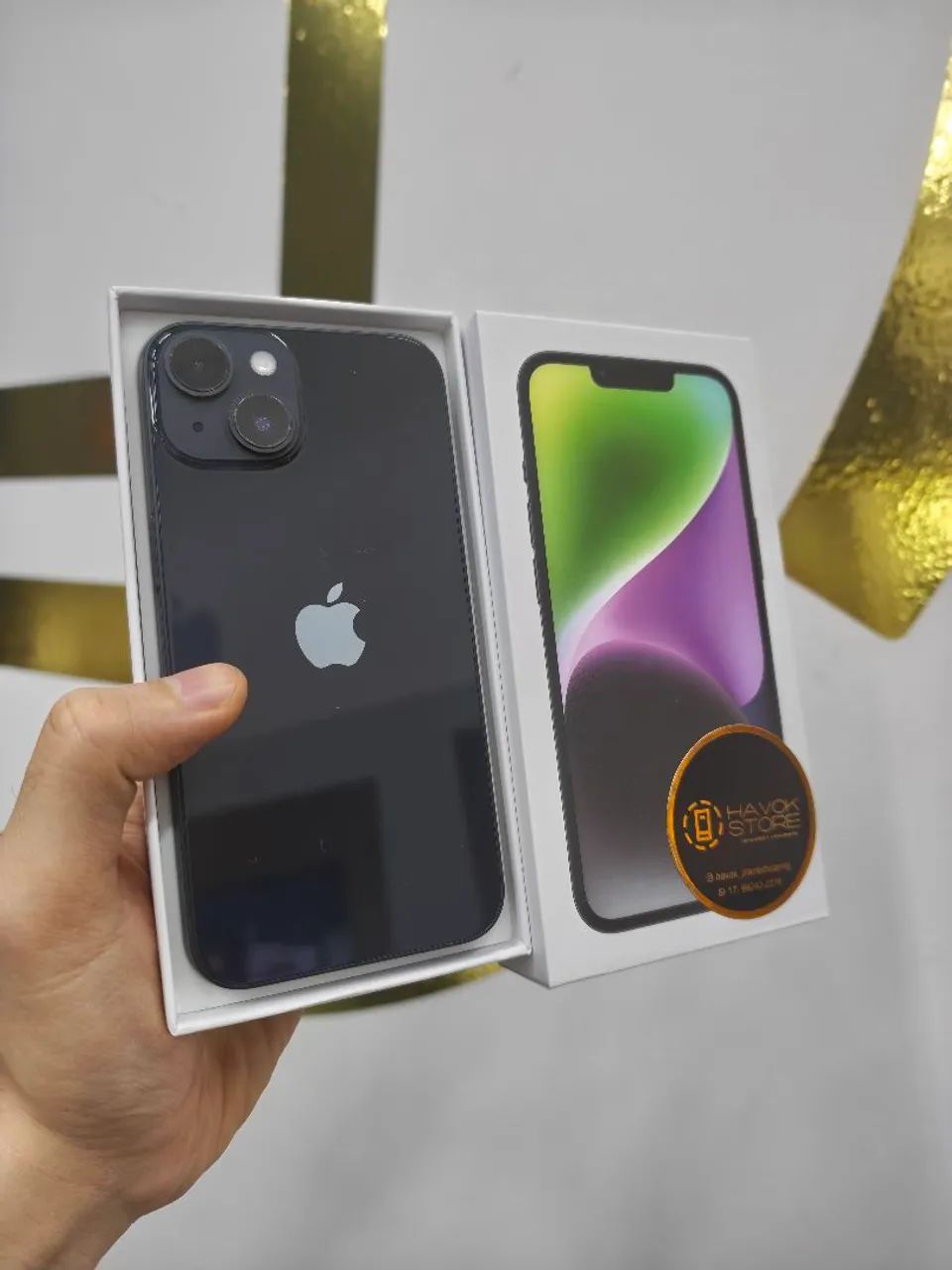 iPhone 14 128gb Preto / 98-100% Saúde / US / Novissimo