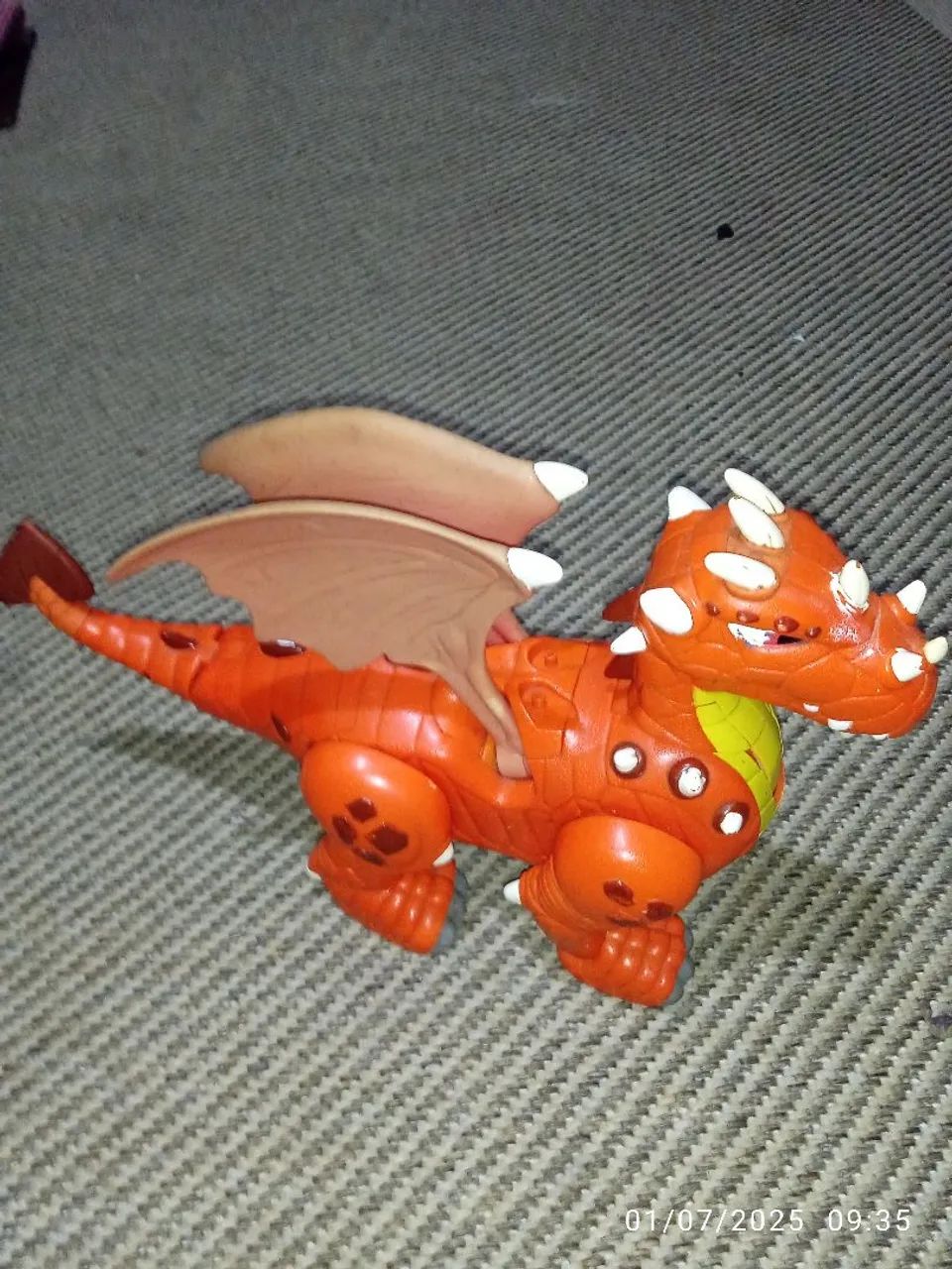 Dinossauro Dragão da Mattel - 2007