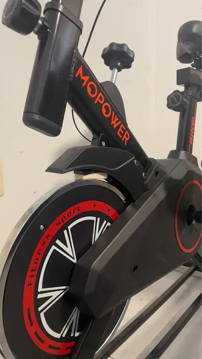 Bicicleta Spinning Premium Ergométrica Semi Profissional Bike Sport Preto - Foto 3