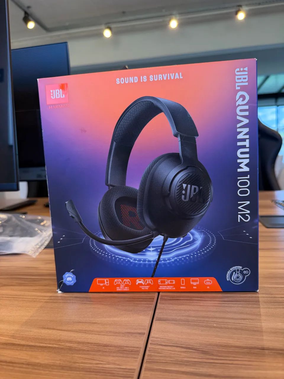 Fone JBL quantum 100m2 open box - Foto 2