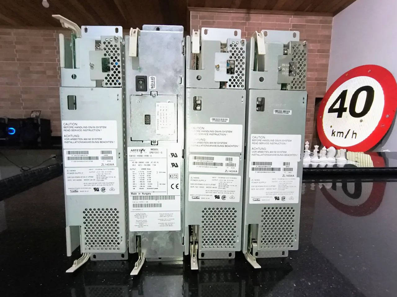 Fonte da Central Telefônica Siemes 3750