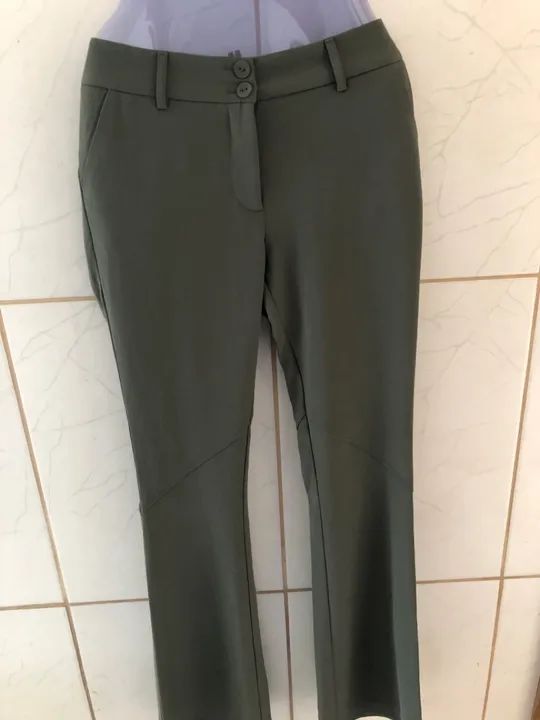 Calça verde. Modelo Flare. NOVA YSC - Foto 2
