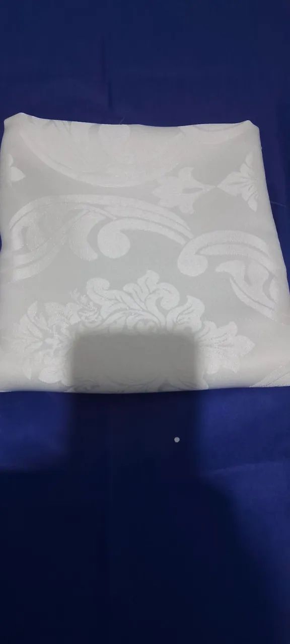 Toalha mesa tecido poliéster