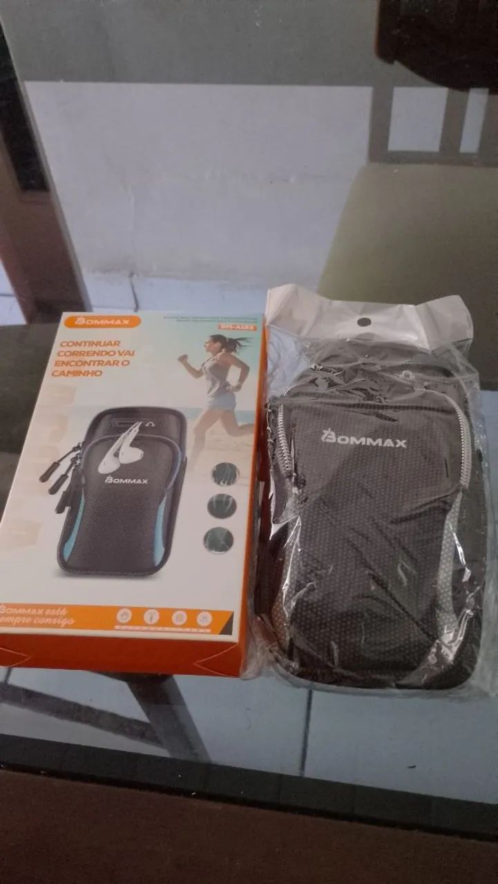 Bolsa de braço para celular academia corrida