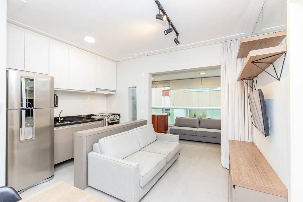 Apartamento tipo para venda com 1 quarto, sendo 1 suíte, 45m² - Foto 3