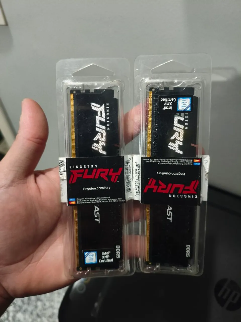 Memória RAM Kingston Fury Beast DDR5 5600mhz 16gb 2x8gb