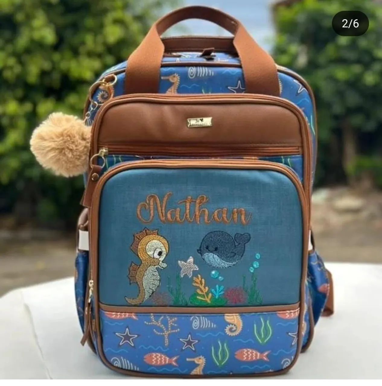 Mochila Personalizada Infantil - Nathan