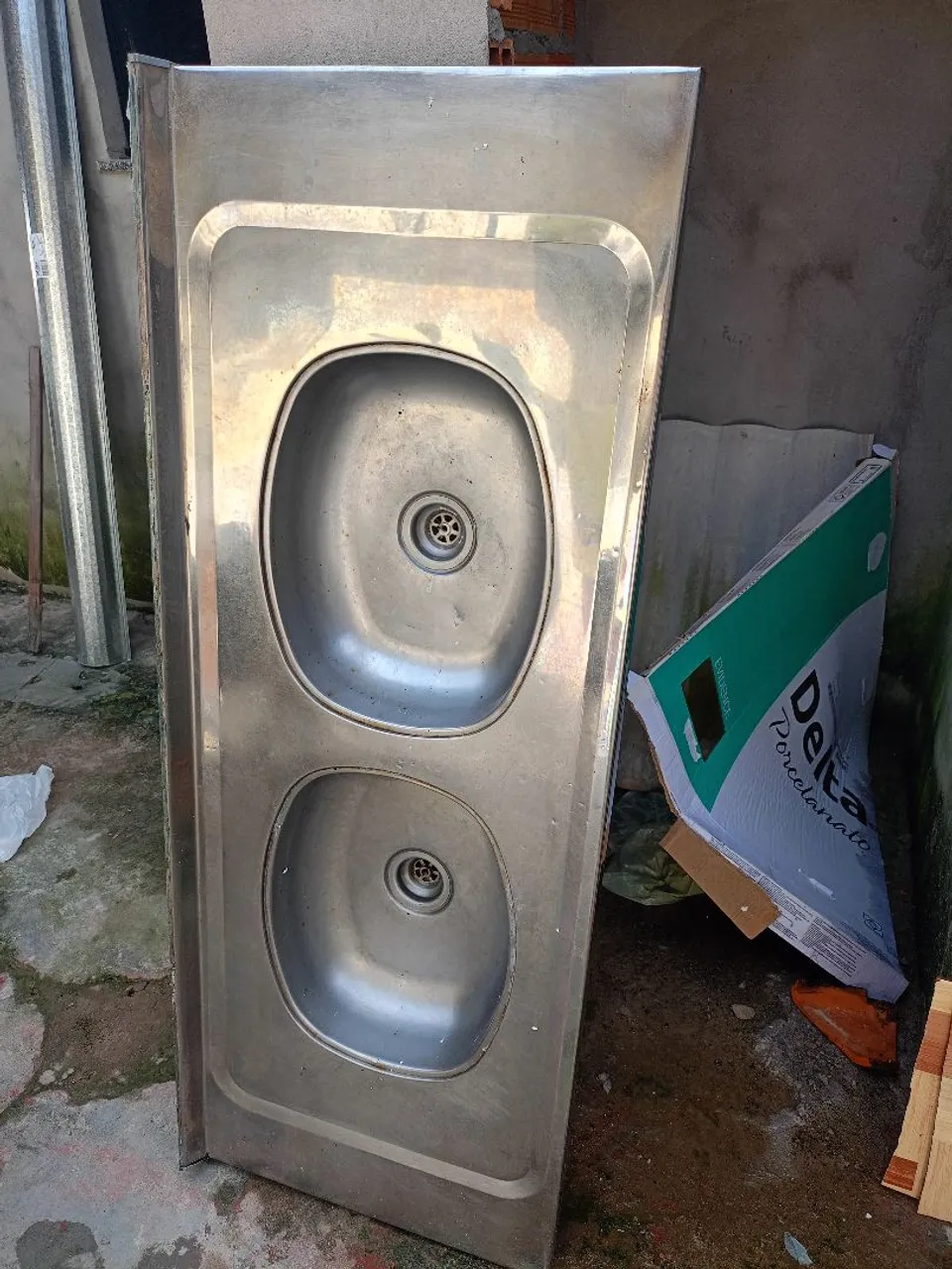 Cuba Dupla Inox para Cozinha