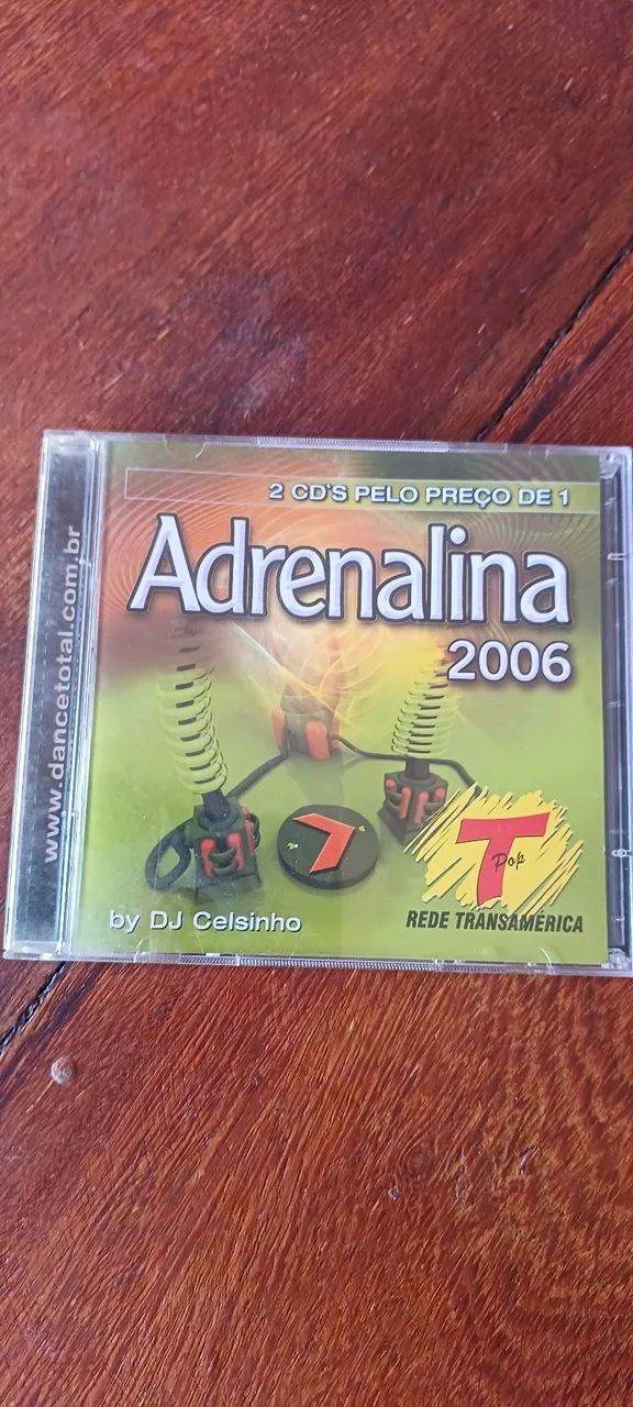 CD Adrenalina 2006 Transamérica - CDs, DVDs etc - Estância