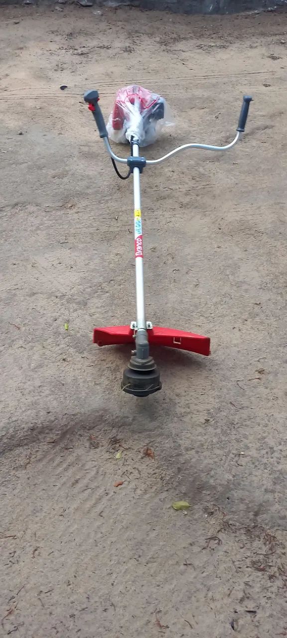 Roçadeira semiprofissional (Branco) - Foto 2