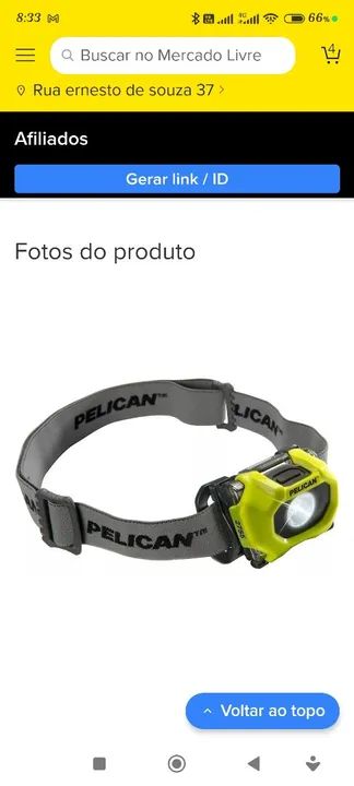 Lanterna de cabeça 2765 - Foto 2