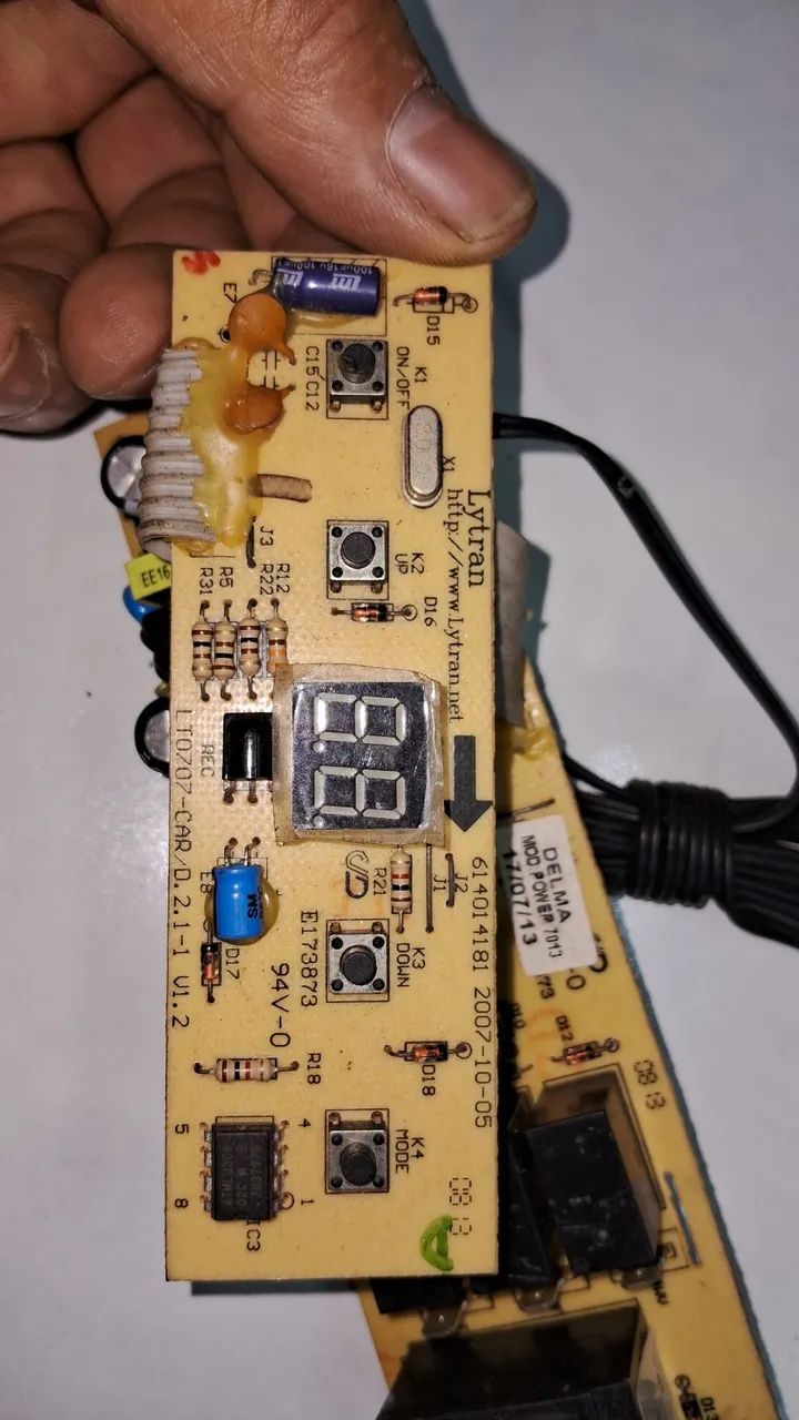 Placa eletrônica acj 220volts  - Foto 5