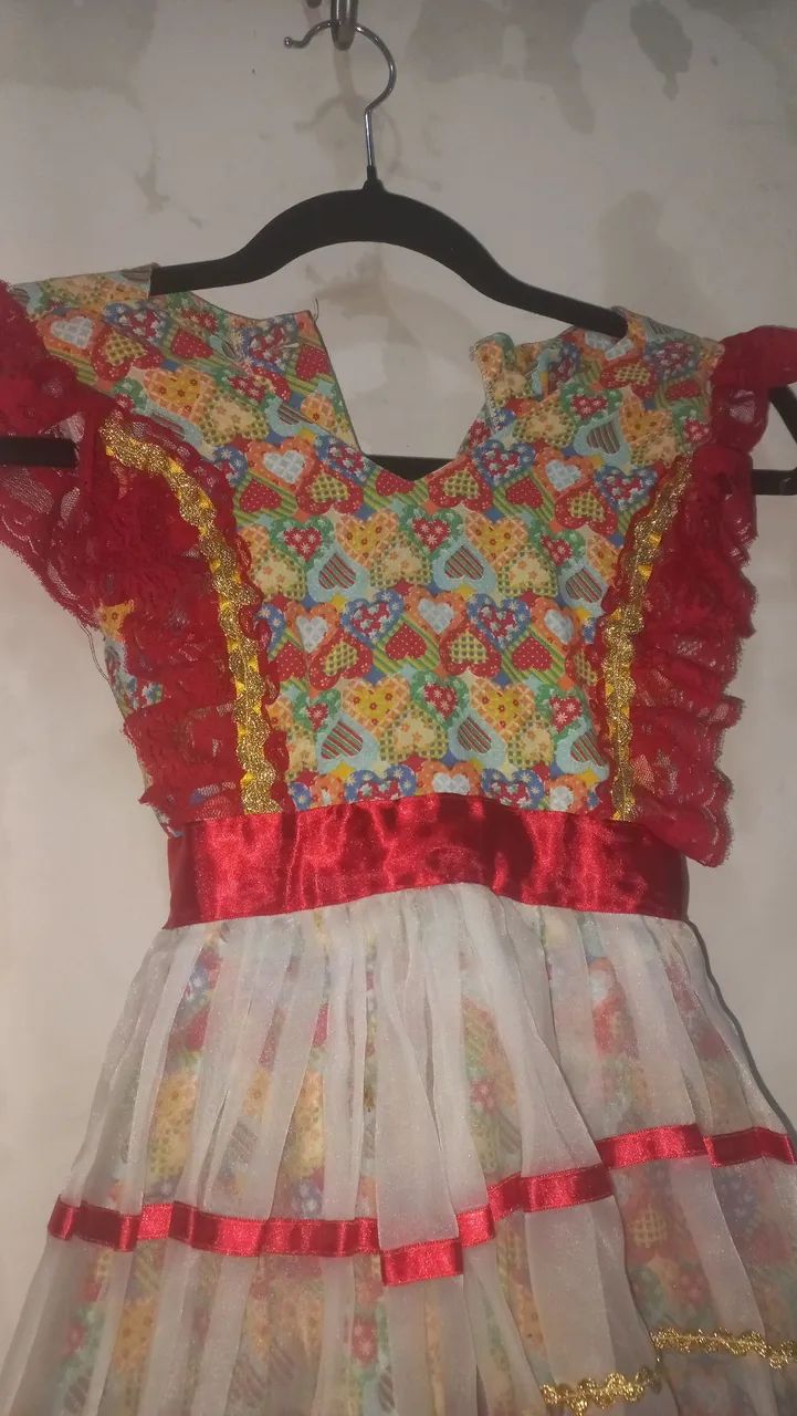 Vestido Junino infantil  - Foto 3