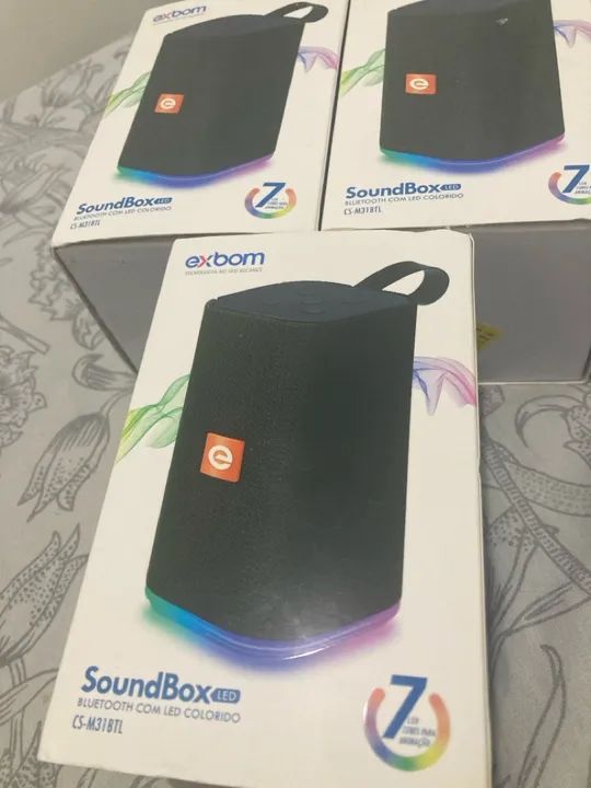 Caixa de Som Bluetooth Portátil - Foto 3