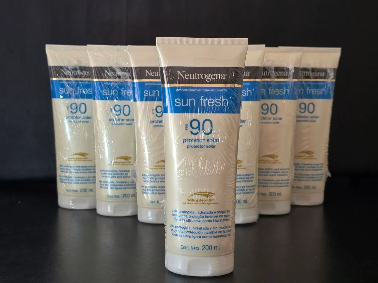 Protetor Solar FPS 90 Neutrogena Sun Fresh  - 200ml