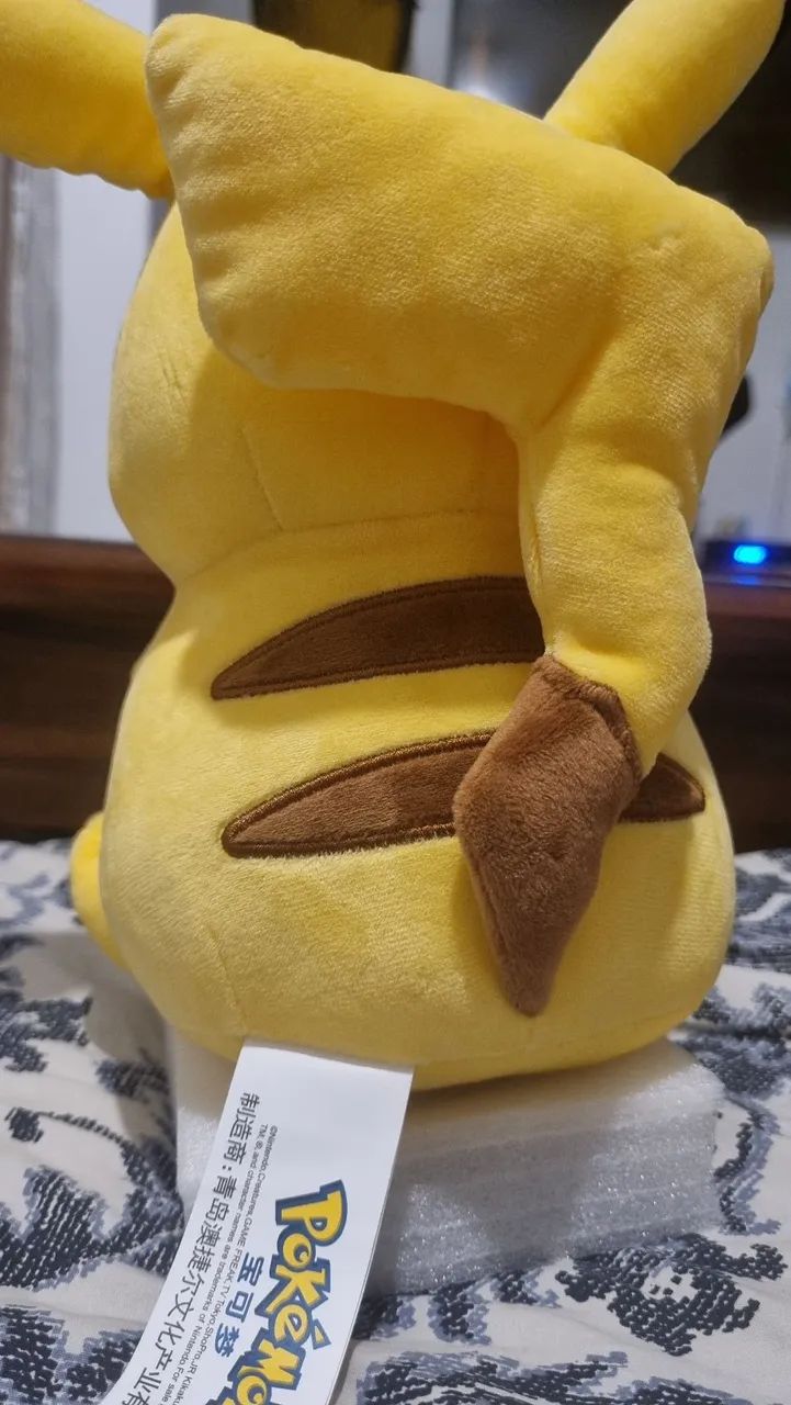 Pelúcia Pikachu Original - Colecionador - Foto 4