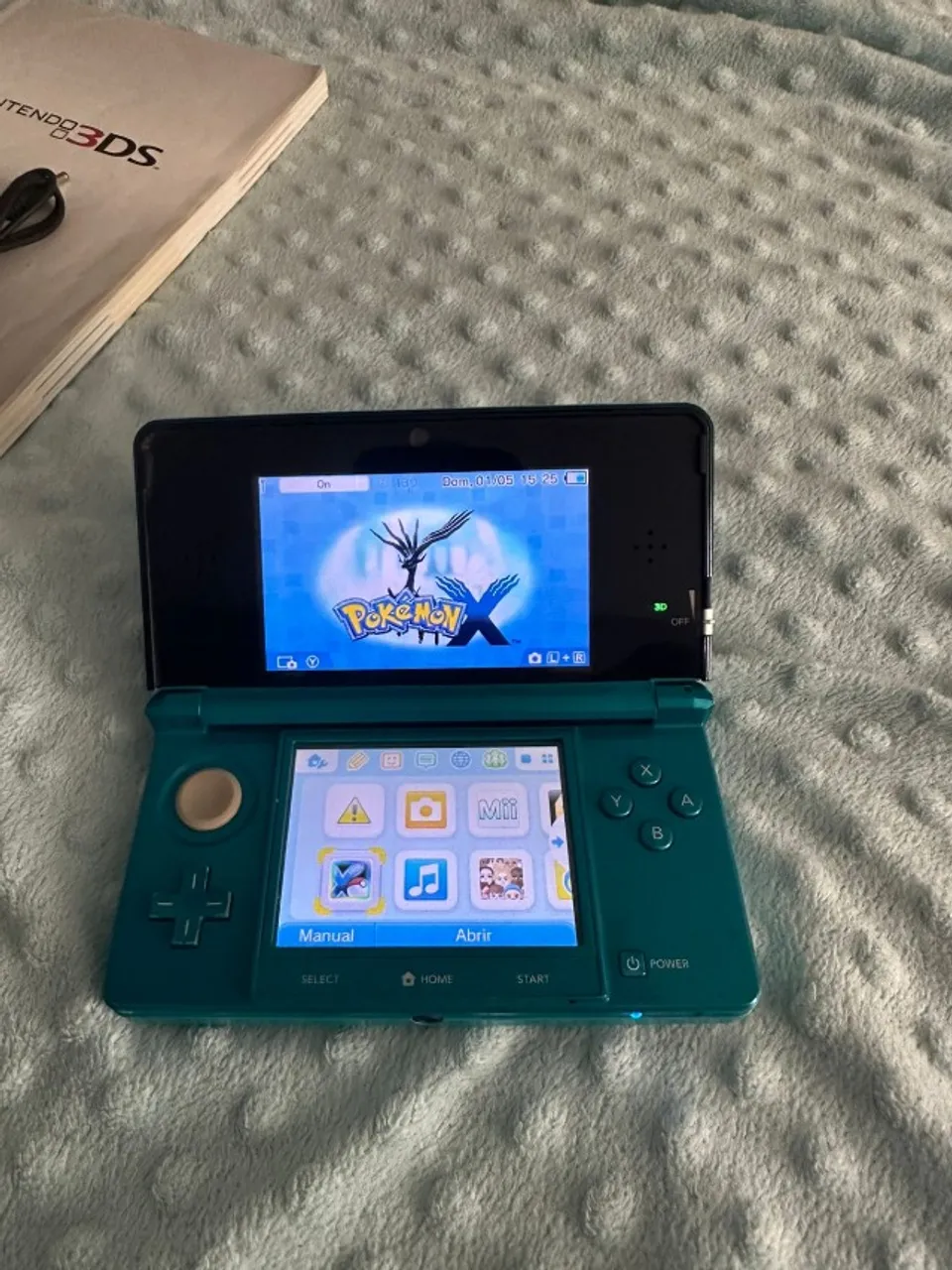 nintendo 3ds azul