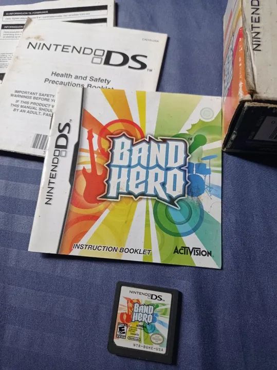 Band Hero para Nintendo Ds original completo  - Foto 3