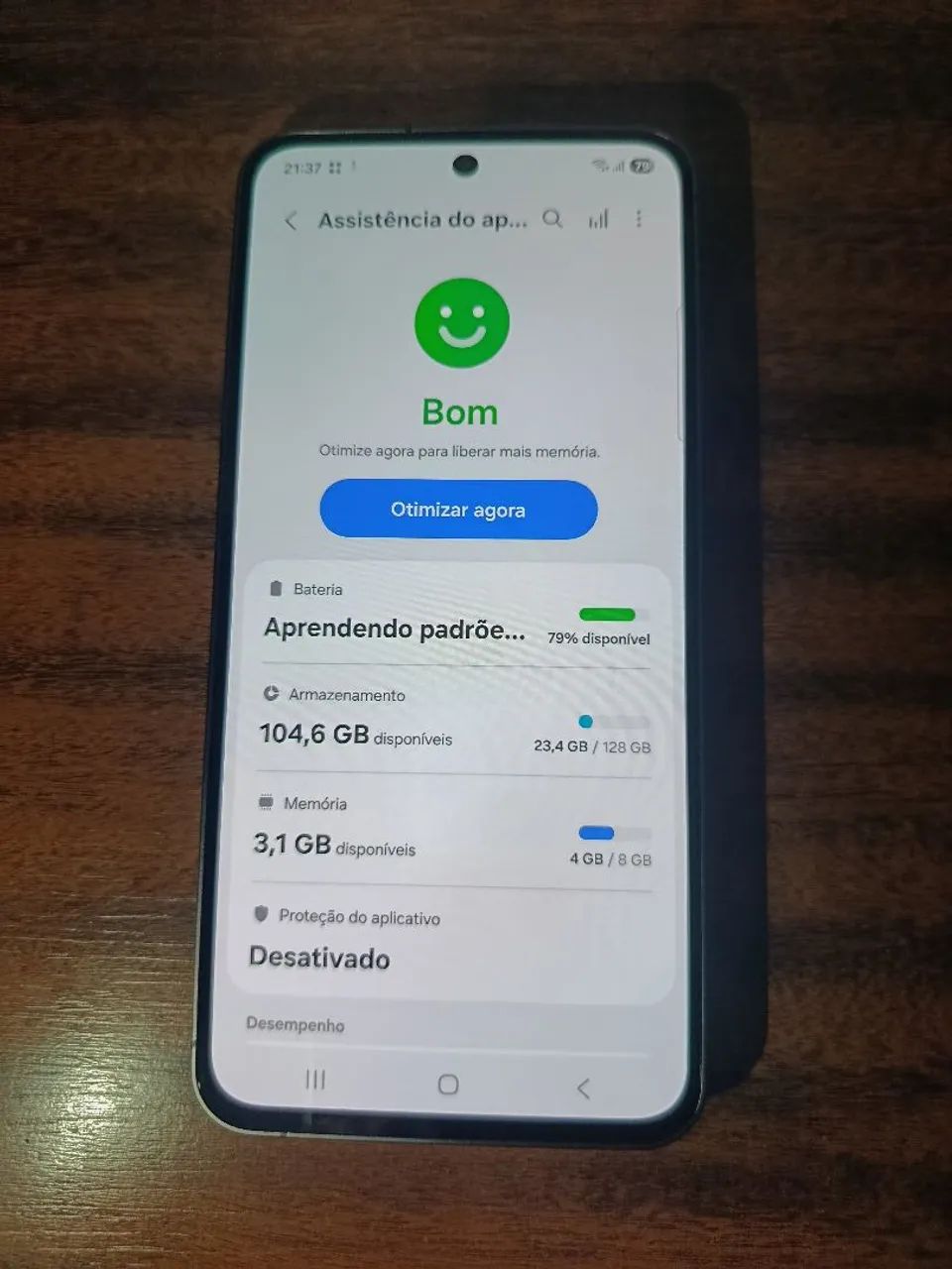 S24 FE 128gb 8gb ram leia bem apenas para jogar - Foto 5