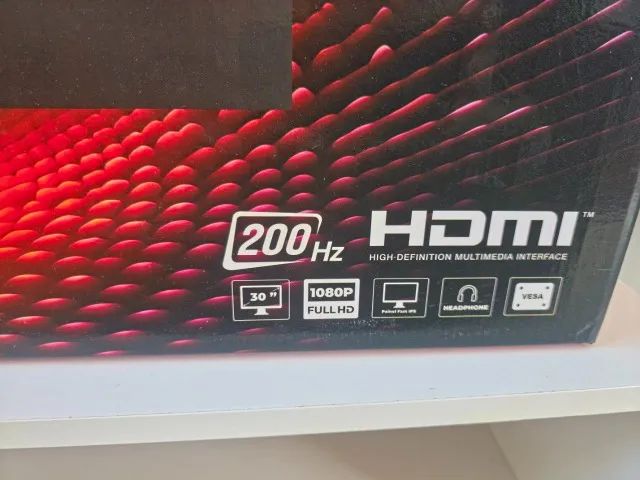 Monitor Sperframe VIEW, 30 Polegadas, IPS, WFHD, 200hz novo na caixa - Foto 3