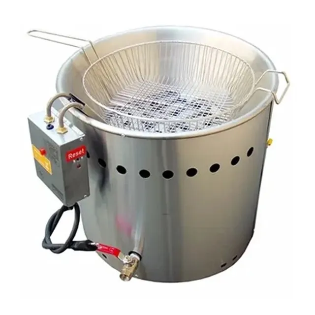 Fritadeira Elétrica Água E Óleo 15l Mesa Ital Inox