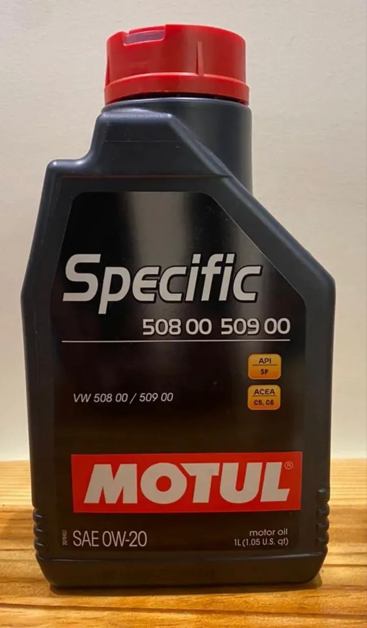 ÓLEO MOTUL ESPECIFIC VW 508 00 509 00 100% SINTÉTICO 0W20 - Peças