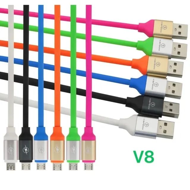 Diversos cabos para celular 1M ou 2M / V8 - tipo C - Iphone ios (Jk Eletrônicos Atacado ) - Foto 3