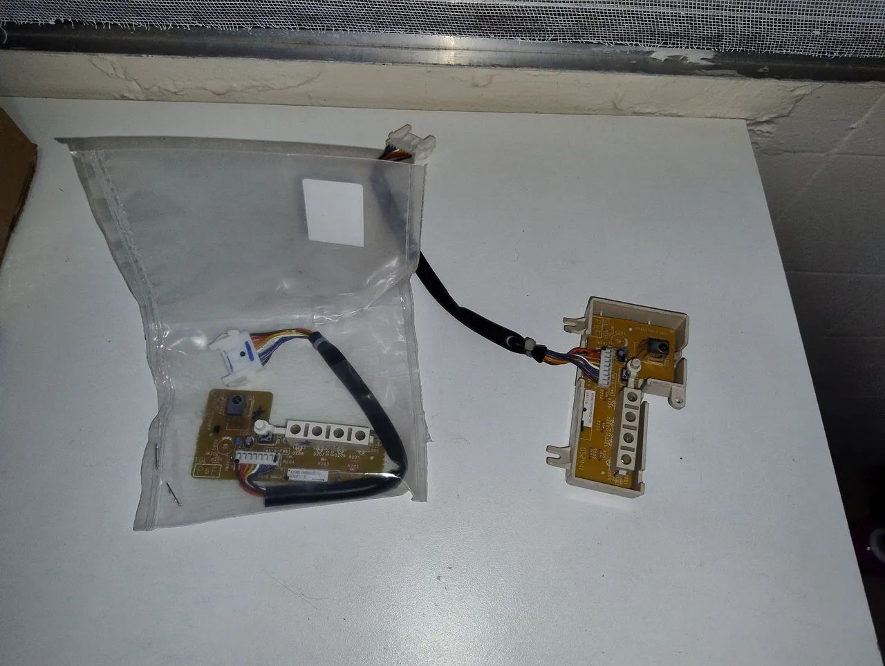 Placa receptora piso teto Fujitsu 