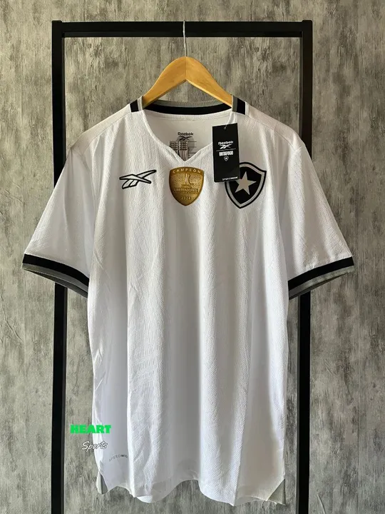 Camisa do Botafogo com Patch de Campeão da Libertadores 24/25 - a pronta entrega 