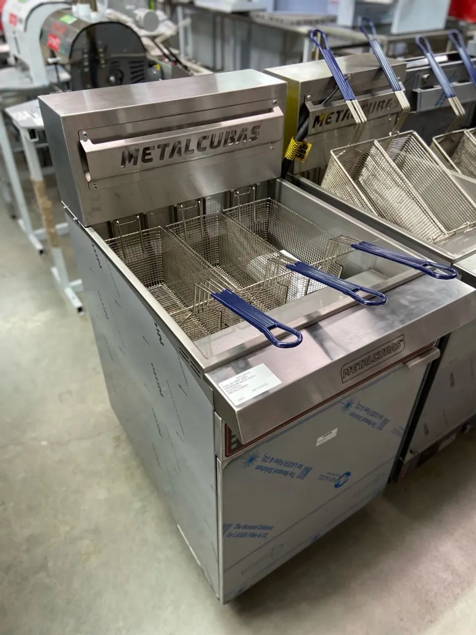 FAO-3C TRIF FRITADOR ÁGUA ÓLEO ELÉTRICO - METALCUBAS  - Foto 2
