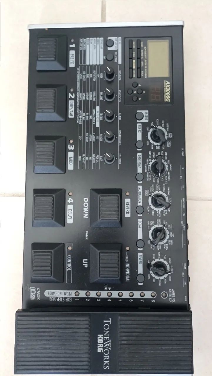 Pedaleira AX3000 korg - Foto 4